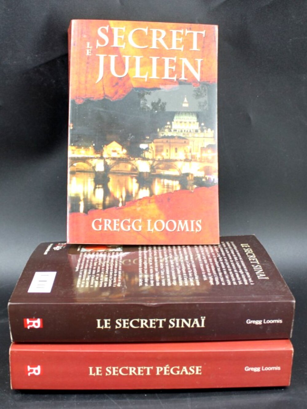 Lot 3 Livres Gregg looms - Le Secret Lang Reilly Tome 1-3 French
